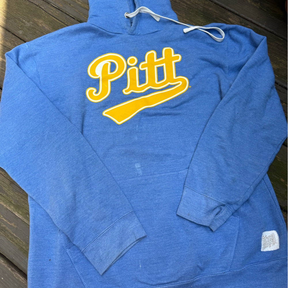 Retro brand pit shirt size xl hoodie blue